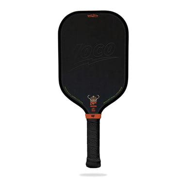 Bread & Butter The Loco Elongated 16mm mit Dual-Density Foam Core und Carbon-Oberfläche für maximale Power, Spin und zusätzliche Reichweite. Jetzt bei Pickleball Corner Schweiz kaufen.