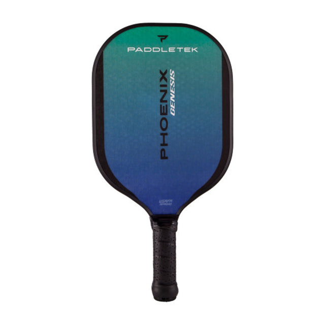 Frontansicht Paddletek Phoenix Genesis Composite Pickleball Paddle in der Farbe Riptide