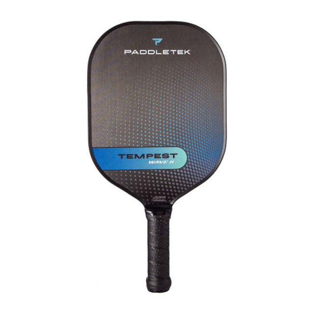 Frontansicht Paddletek Tempest Wave II Pickleball Paddle in der Farbe Riptide