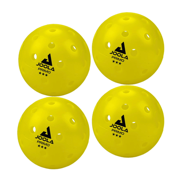 Der JOOLA Primo Ball ist die ideale Wahl für das Turnier- und Freizeit-Pickleballspiel. Gut ausbalancierte Pickleballs minimieren den Wackeleffekt und ermöglichen eine bessere Nutzung mit einer Pickleballmaschine. Kaufen Sie jetzt oder senden Sie uns eine E-Mail.