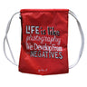 GYMBAG LIFE IS LIKE PHOTOGRAPHY - WE DEVELOP FROM THE NEGATIVES - Pickleball Corner Schweiz - Gymbag