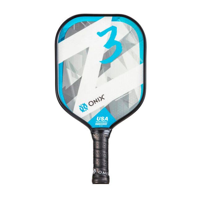 Frontansicht ONIX Z3 Composite Pickleball Paddle in Blau