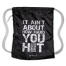 GYMBAG IT AIN'T ABOUT HOW HARD YOU HIT - Pickleball Corner Schweiz - Gymbag