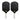 JOOLA Ben Johns Hyperion CFS 14 in schwarz mit JOOLA-Logo und Ben Johns Unterschrift auf der Paddleseite. Mittleres Gewicht, kleiner Griff.