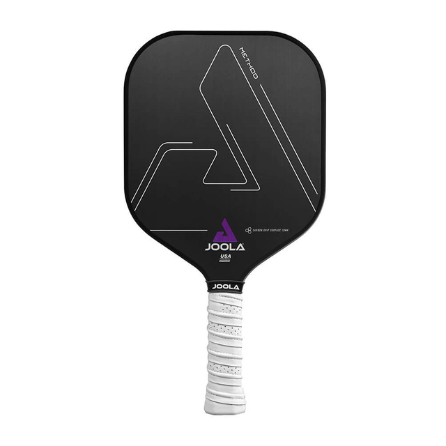 Das Method CGS 12 Pickleball Paddle von JOOLA verfügt über einen Polymer-Kern und ist ein turnierfähiges Pickleball-Paddel, das Power und Kontrolle vereint.  Dieser JOOLA-Schläger hat eine größere Schlagfläche und einen größeren Sweet Spot mit fehlerverzeihendem Touch. Schneller, kostenloser Versand von PickleballCorner.ch - Kaufen Sie jetzt oder senden Sie uns ein E-Mail. 